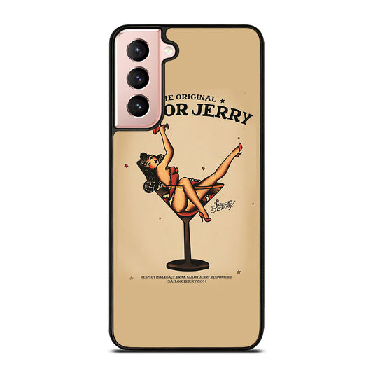 SAILOR JERRY SEXY GIRL TATTOO ART Samsung Galaxy S21 Case Cover