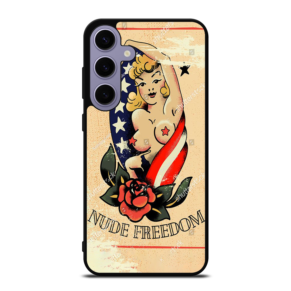 SAILOR JERRY SEXY GIRL TATTOO Samsung Galaxy S24 Plus Case Cover