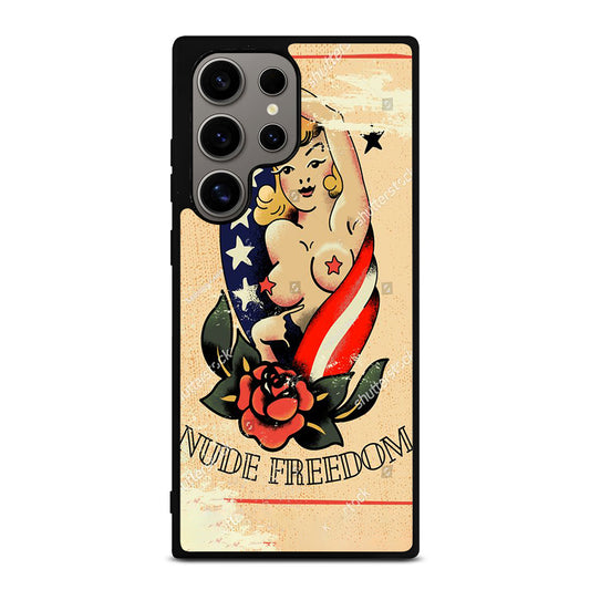 SAILOR JERRY SEXY GIRL TATTOO Samsung Galaxy S24 Ultra Case Cover