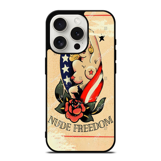 SAILOR JERRY SEXY GIRL TATTOO iPhone 15 Pro Case Cover