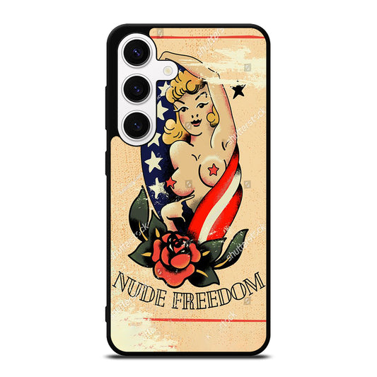 SAILOR JERRY SEXY GIRL TATTOO Samsung Galaxy S24 Case Cover