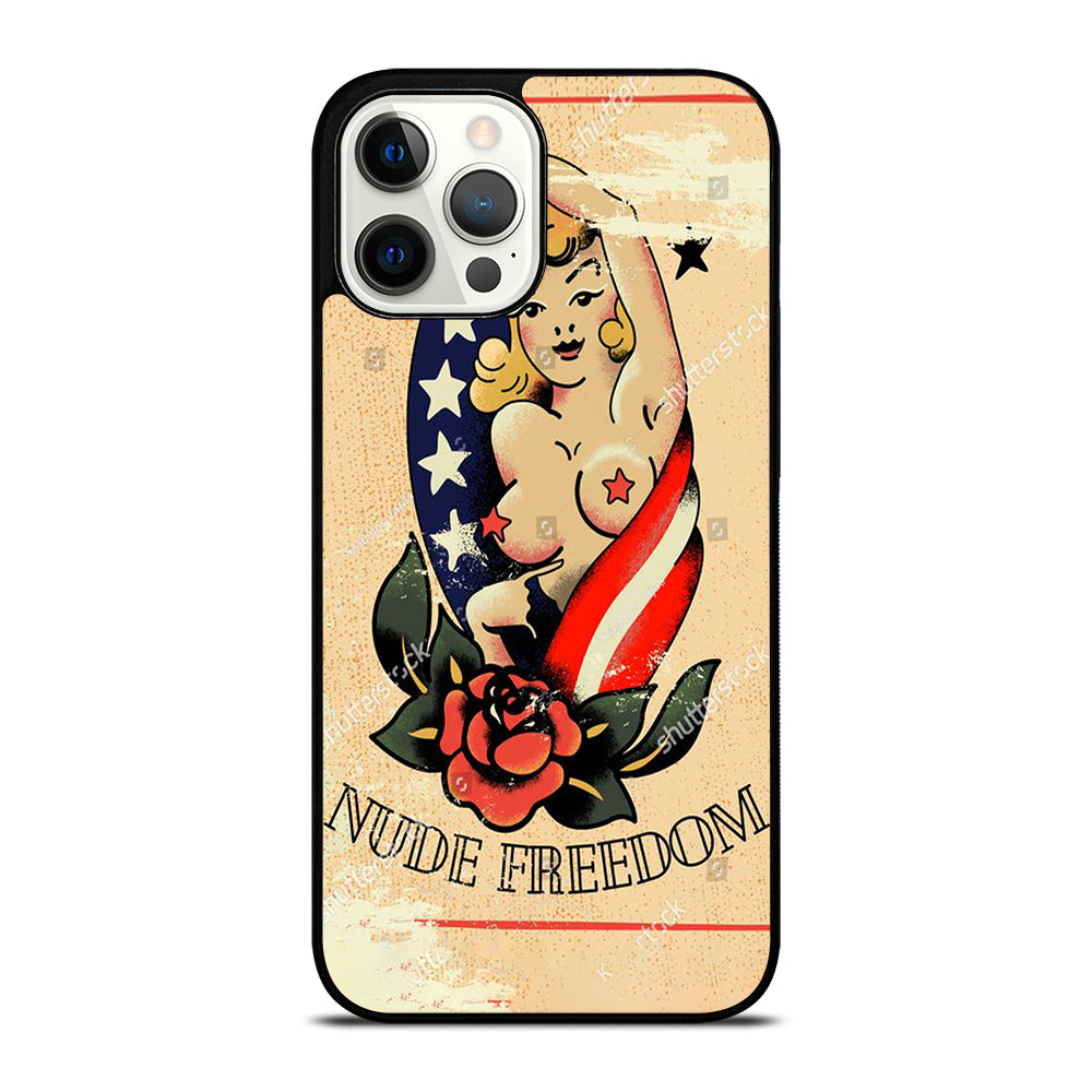 SAILOR JERRY SEXY GIRL TATTOO iPhone 12 Pro Max Case Cover