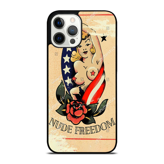 SAILOR JERRY SEXY GIRL TATTOO iPhone 12 Pro Max Case Cover