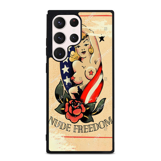 SAILOR JERRY SEXY GIRL TATTOO Samsung Galaxy S23 Ultra Case Cover