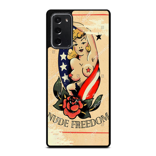 SAILOR JERRY SEXY GIRL TATTOO Samsung Galaxy Note 20 Case Cover
