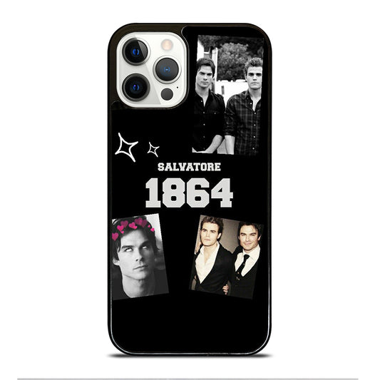 SALVATORE BROTHERS VAMPIRE DIARIES 1 iPhone 12 Pro Case Cover