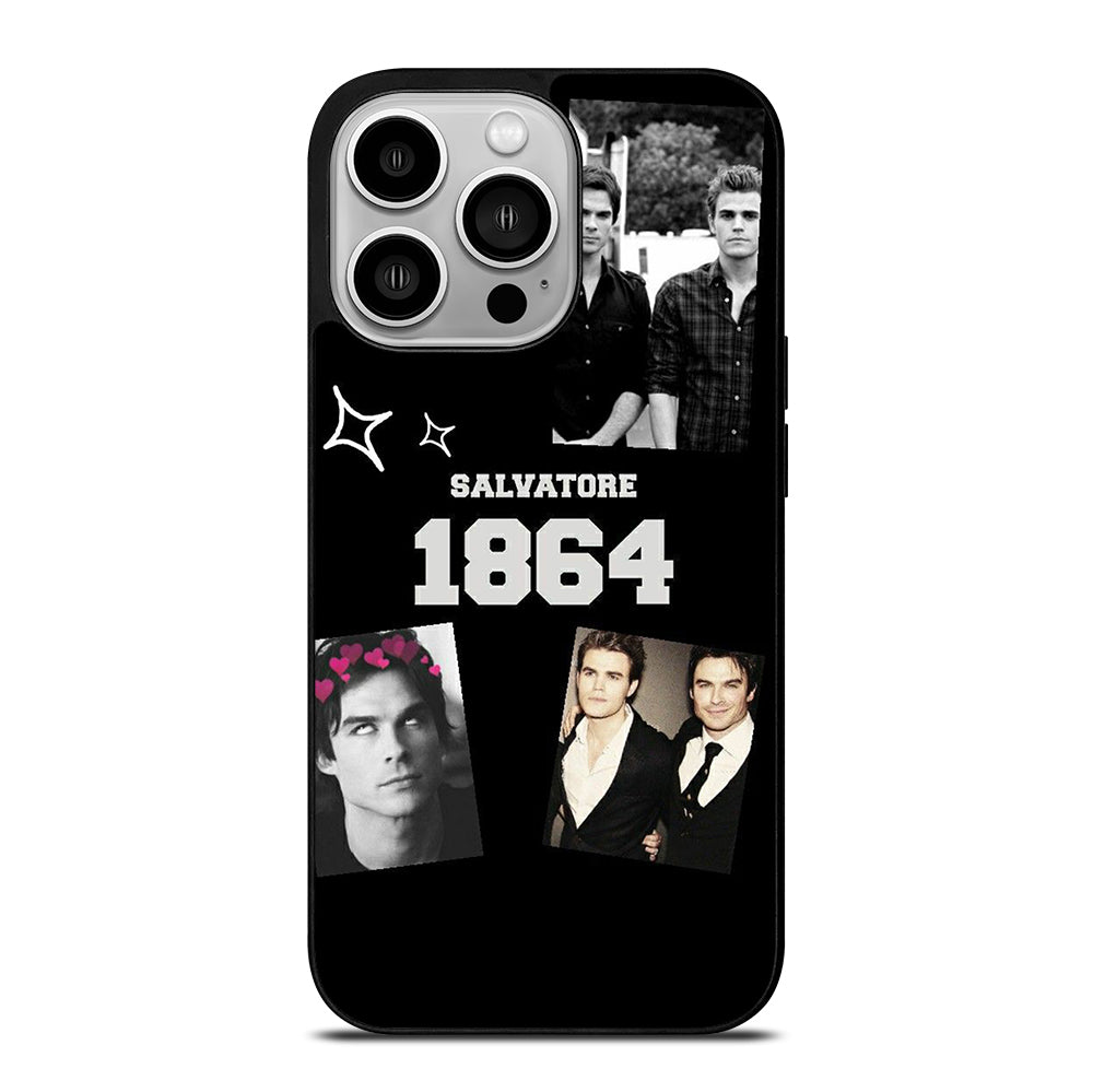 SALVATORE BROTHERS VAMPIRE DIARIES 1 iPhone 14 Pro Case Cover