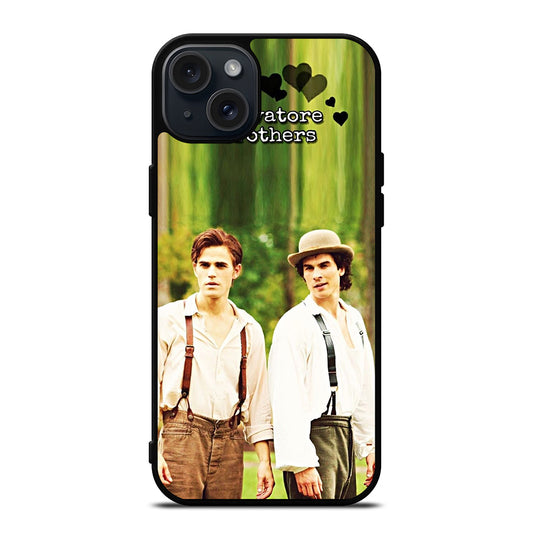 SALVATORE BROTHERS VAMPIRE DIARIES 2 iPhone 15 Plus Case Cover