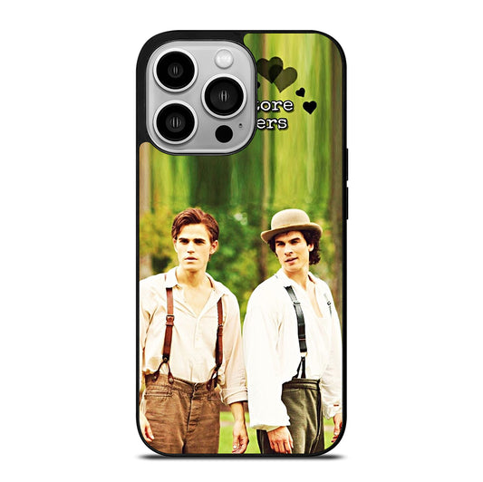 SALVATORE BROTHERS VAMPIRE DIARIES 2 iPhone 14 Pro Case Cover