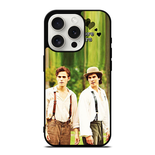 SALVATORE BROTHERS VAMPIRE DIARIES 2 iPhone 15 Pro Case Cover