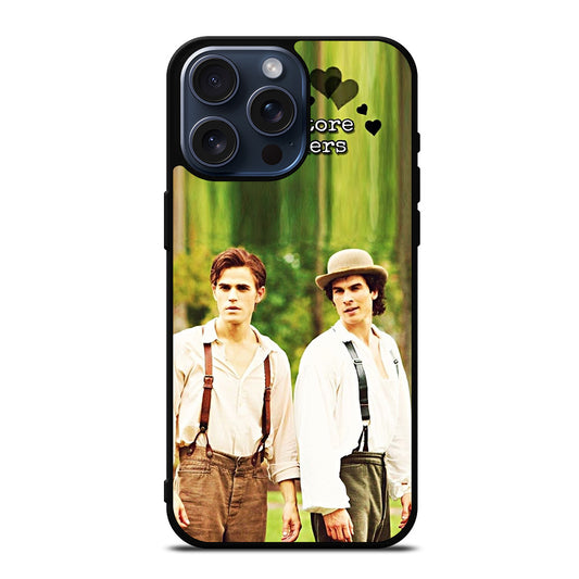 SALVATORE BROTHERS VAMPIRE DIARIES 2 iPhone 15 Pro Max Case Cover