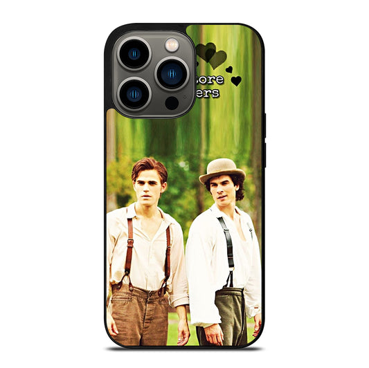 SALVATORE BROTHERS VAMPIRE DIARIES 2 iPhone 13 Pro Case Cover
