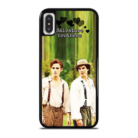 SALVATORE BROTHERS VAMPIRE DIARIES 2 iPhone X / XS Case Cover