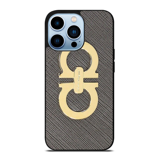 SALVATORE FERRAGAMO EMBLEM 2 iPhone 13 Pro Max Case Cover
