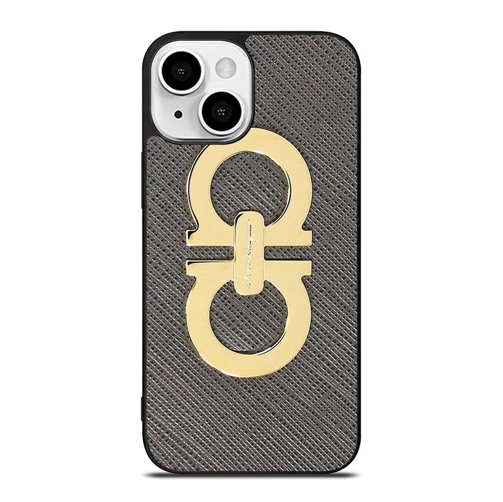 SALVATORE FERRAGAMO EMBLEM 2 iPhone 13 Mini Case Cover