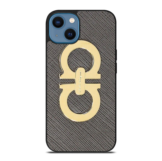 SALVATORE FERRAGAMO EMBLEM 2 iPhone 14 Case Cover