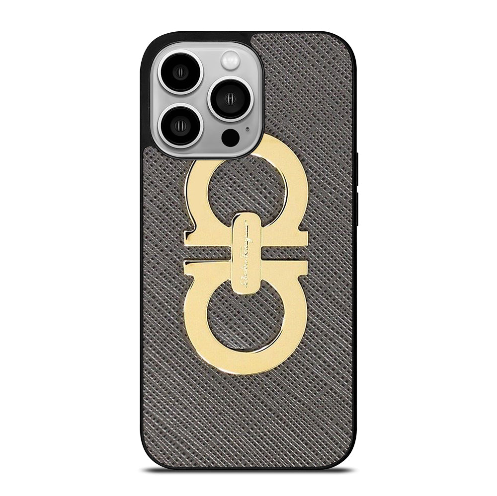 SALVATORE FERRAGAMO EMBLEM 2 iPhone 14 Pro Case Cover