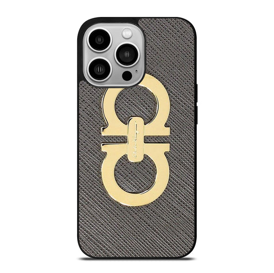 SALVATORE FERRAGAMO EMBLEM 2 iPhone 14 Pro Case Cover