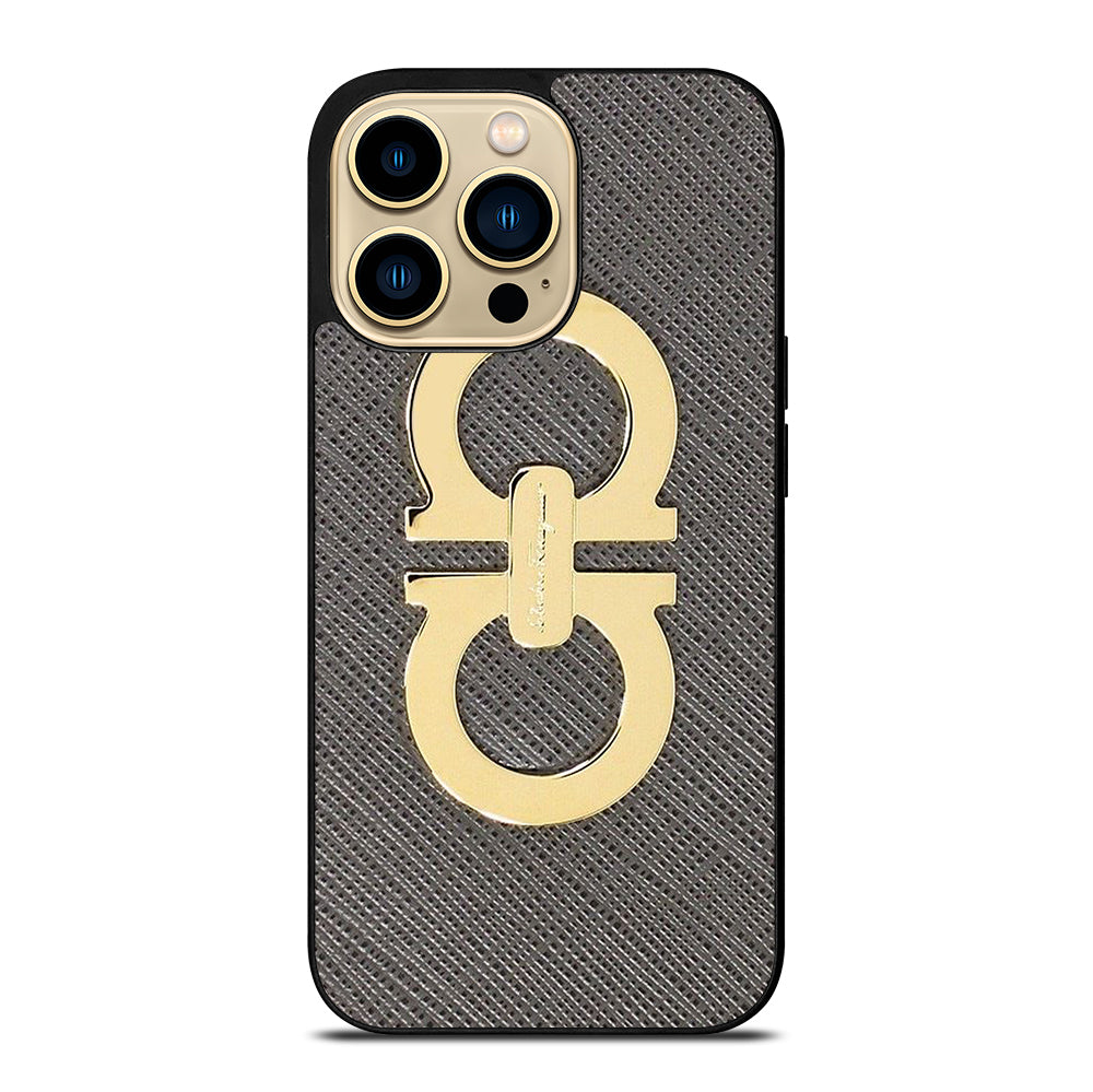 SALVATORE FERRAGAMO EMBLEM 2 iPhone 14 Pro Max Case Cover