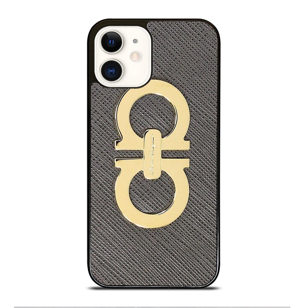 SALVATORE FERRAGAMO EMBLEM 2 iPhone 12 Case Cover