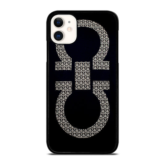 SALVATORE FERRAGAMO LOGO 3 iPhone 11 Case Cover