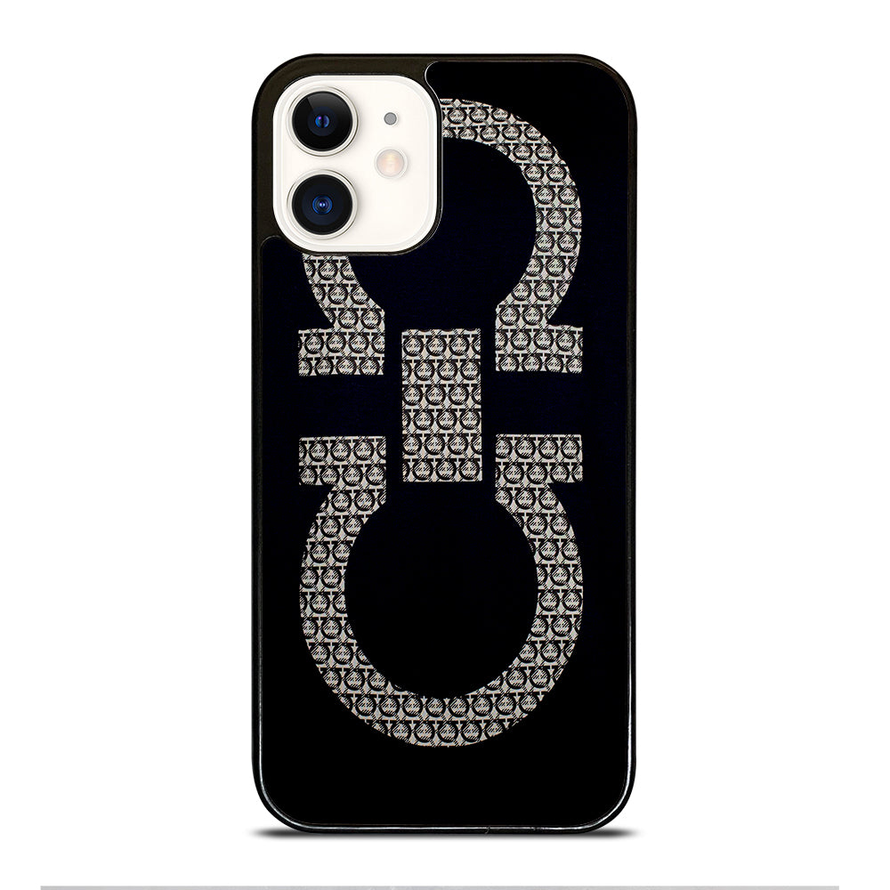 SALVATORE FERRAGAMO LOGO 3 iPhone 12 Case Cover