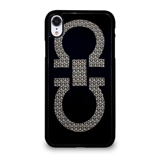 SALVATORE FERRAGAMO LOGO 3 iPhone XR Case Cover