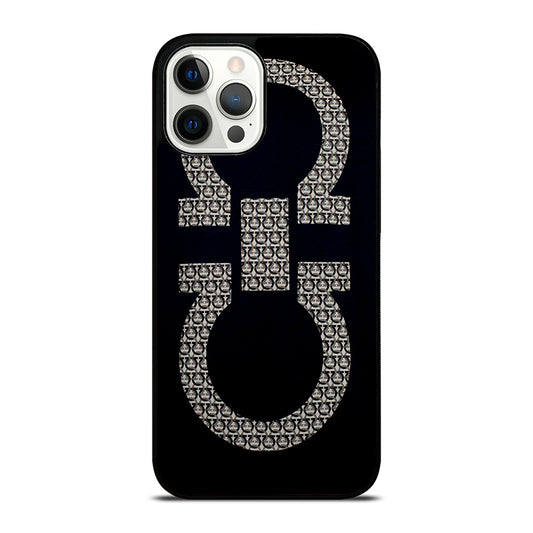 SALVATORE FERRAGAMO LOGO 3 iPhone 12 Pro Max Case Cover