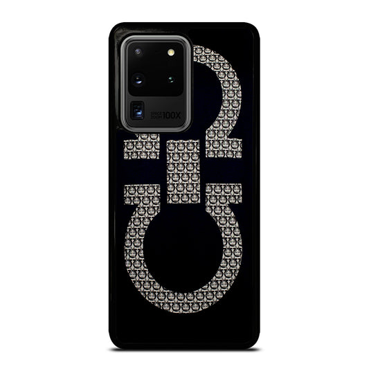SALVATORE FERRAGAMO LOGO 3 Samsung Galaxy S20 Ultra Case Cover