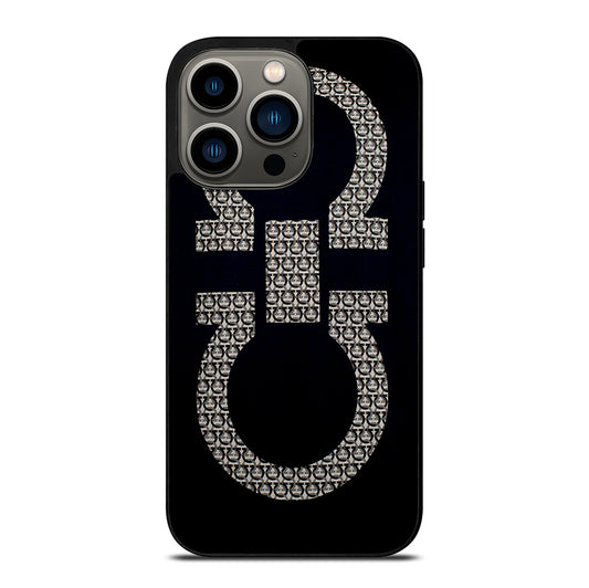 SALVATORE FERRAGAMO LOGO 3 iPhone 13 Pro Case Cover