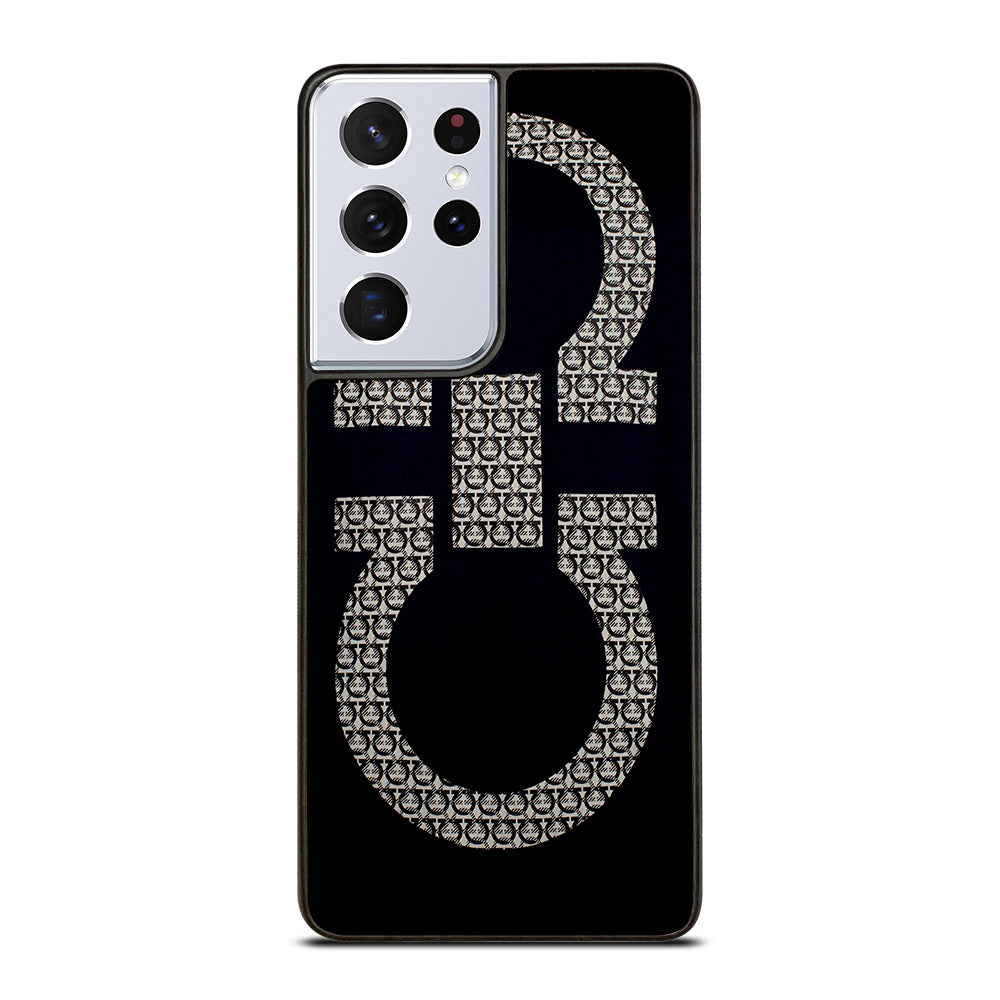 SALVATORE FERRAGAMO LOGO 3 Samsung Galaxy S21 Ultra Case Cover