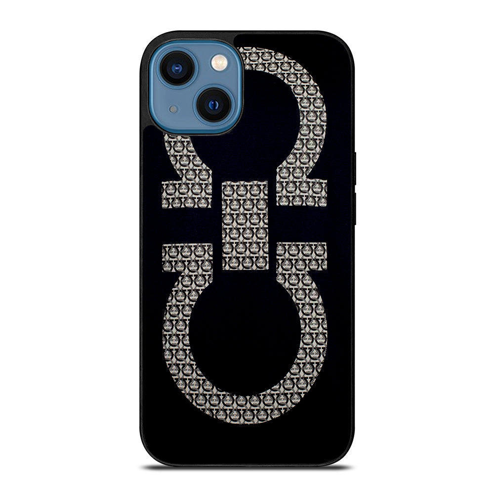 SALVATORE FERRAGAMO LOGO 3 iPhone 14 Case Cover