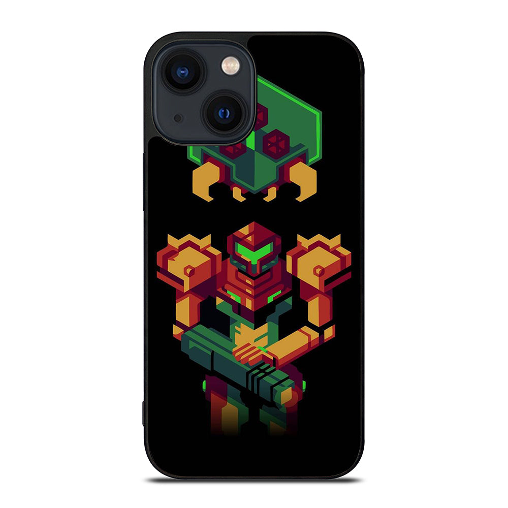 SAMUS ARAN METROID CAETOON 3 iPhone 14 Plus Case Cover