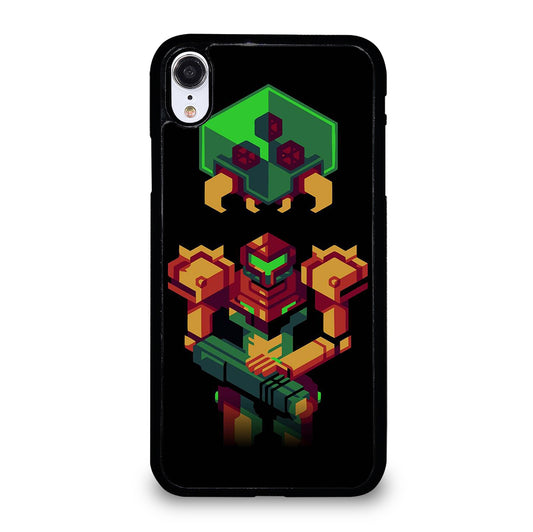 SAMUS ARAN METROID CAETOON 3 iPhone XR Case Cover