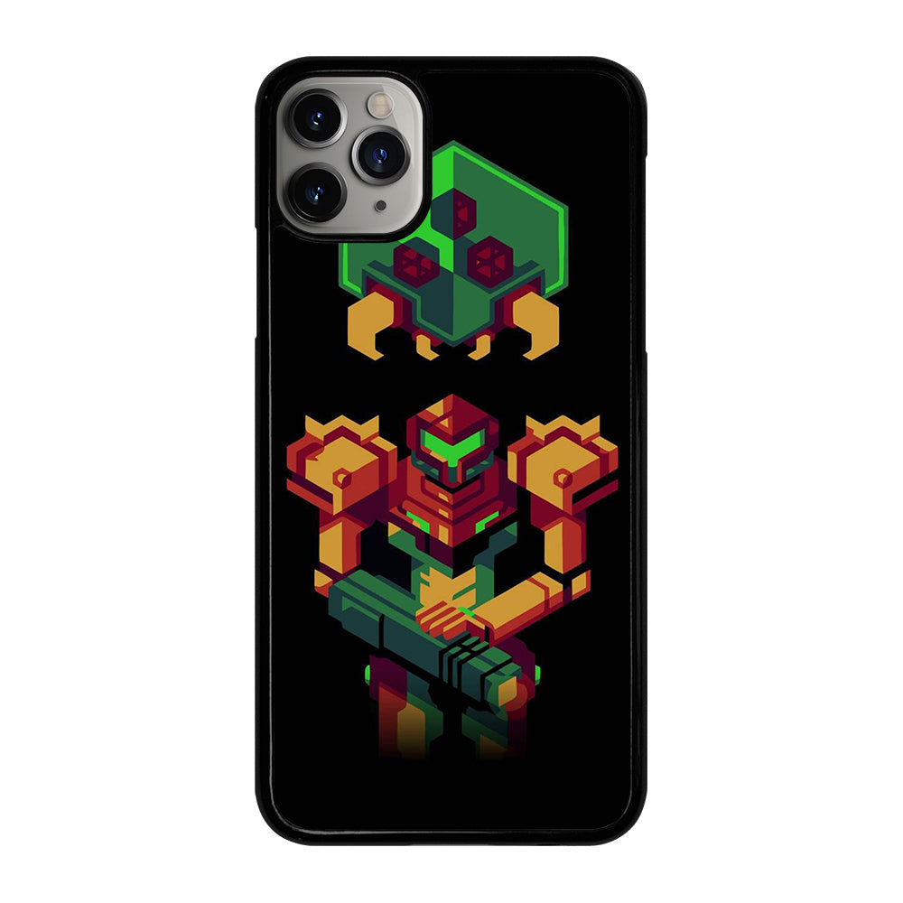 SAMUS ARAN METROID CAETOON 3 iPhone 11 Pro Max Case Cover