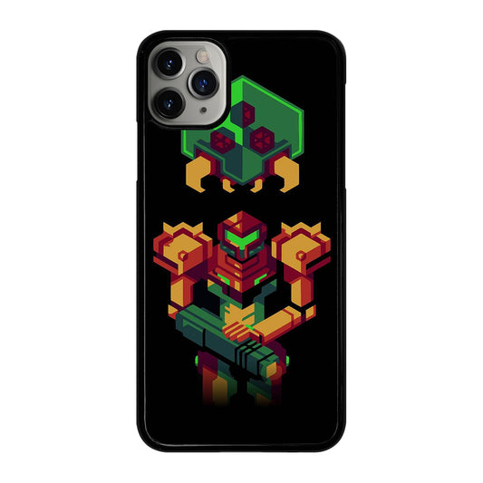 SAMUS ARAN METROID CAETOON 3 iPhone 11 Pro Max Case Cover