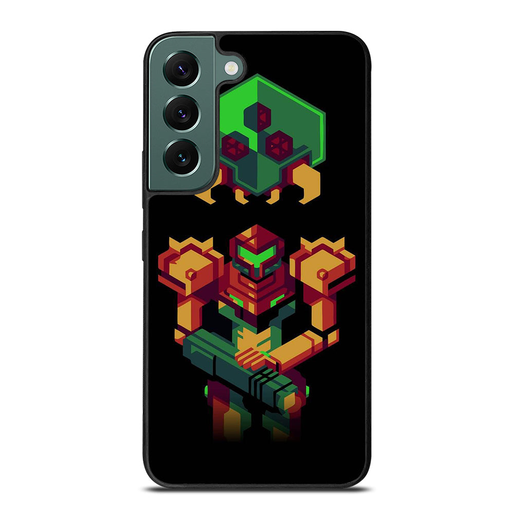 SAMUS ARAN METROID CAETOON 3 Samsung Galaxy S22 Case Cover