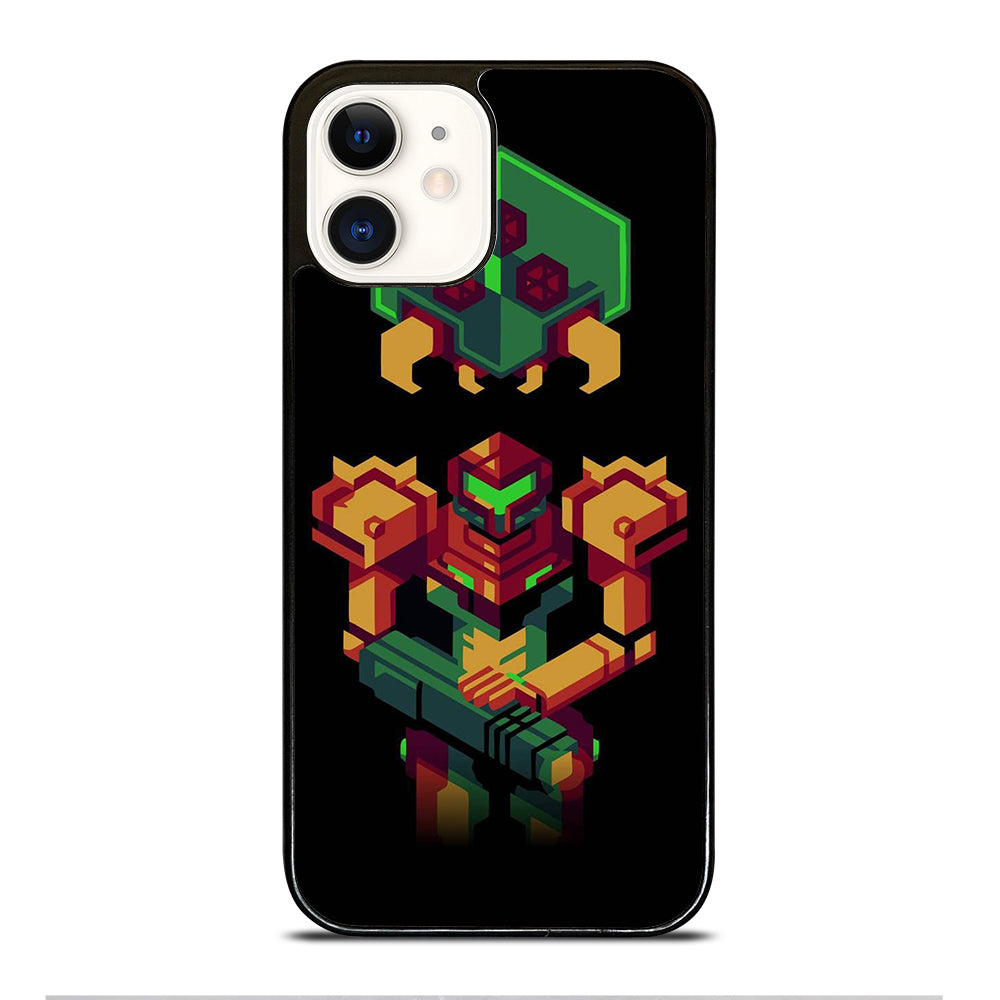 SAMUS ARAN METROID CAETOON 3 iPhone 12 Case Cover