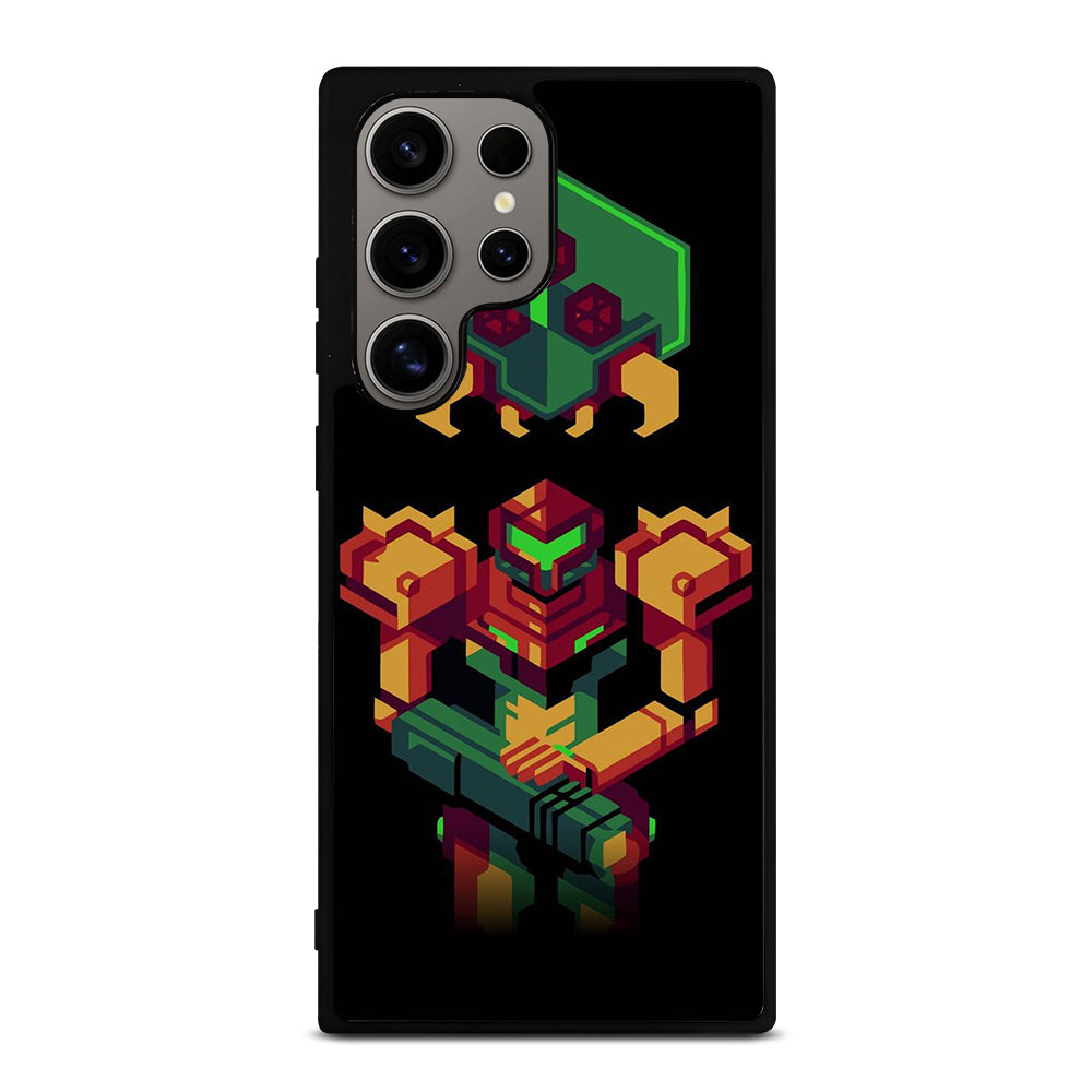 SAMUS ARAN METROID CAETOON 3 Samsung Galaxy S24 Ultra Case Cover