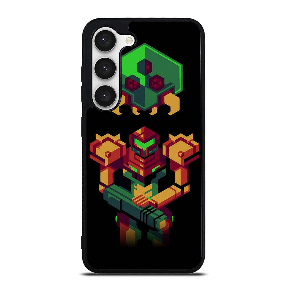 SAMUS ARAN METROID CAETOON 3 Samsung Galaxy S23 Case Cover