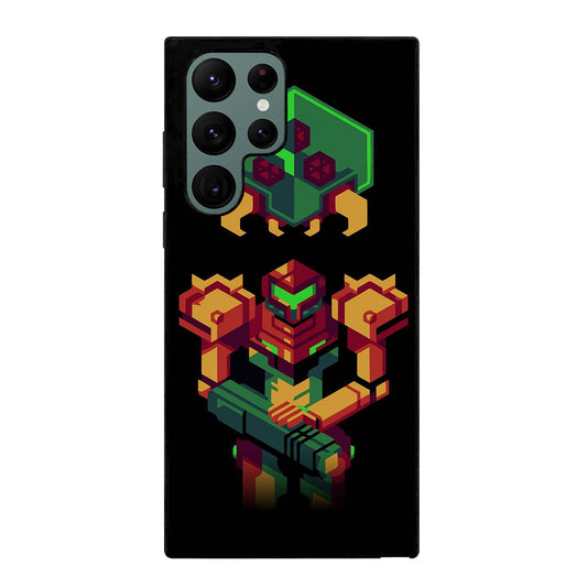 SAMUS ARAN METROID CAETOON 3 Samsung Galaxy S22 Ultra Case Cover