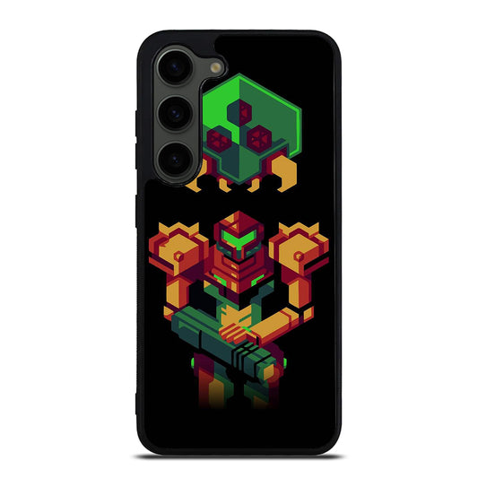 SAMUS ARAN METROID CAETOON 3 Samsung Galaxy S23 Plus Case Cover