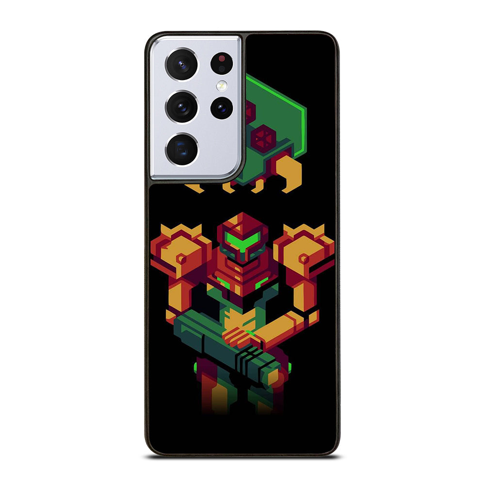 SAMUS ARAN METROID CAETOON 3 Samsung Galaxy S21 Ultra Case Cover