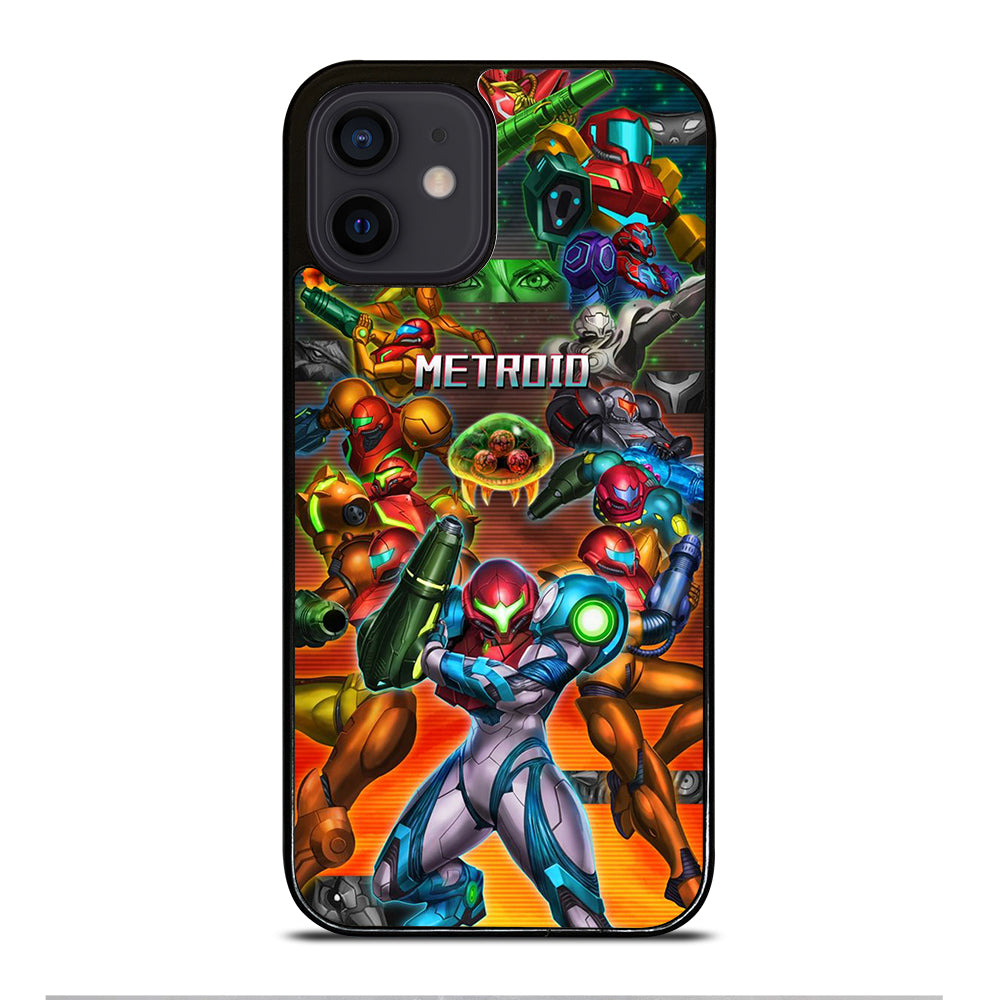 SAMUS ARAN METROID CARTOON 2 iPhone 12 Mini Case Cover