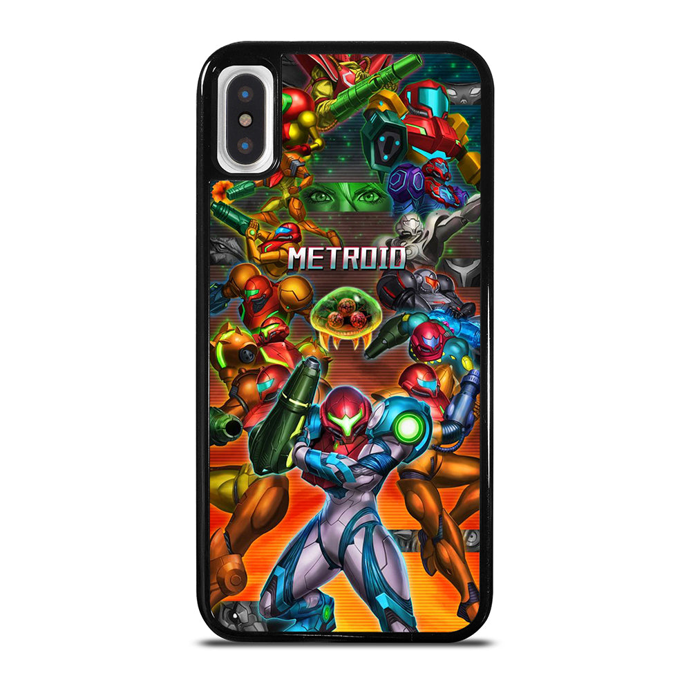 SAMUS ARAN METROID CARTOON 2 iPhone X / XS Case Cover