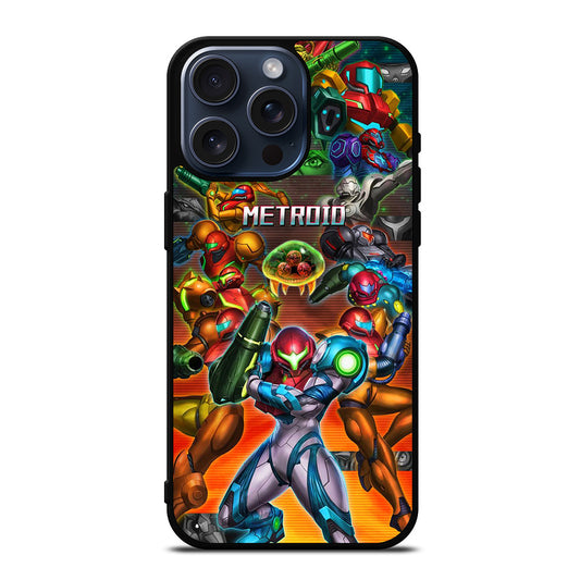 SAMUS ARAN METROID CARTOON 2 iPhone 15 Pro Max Case Cover