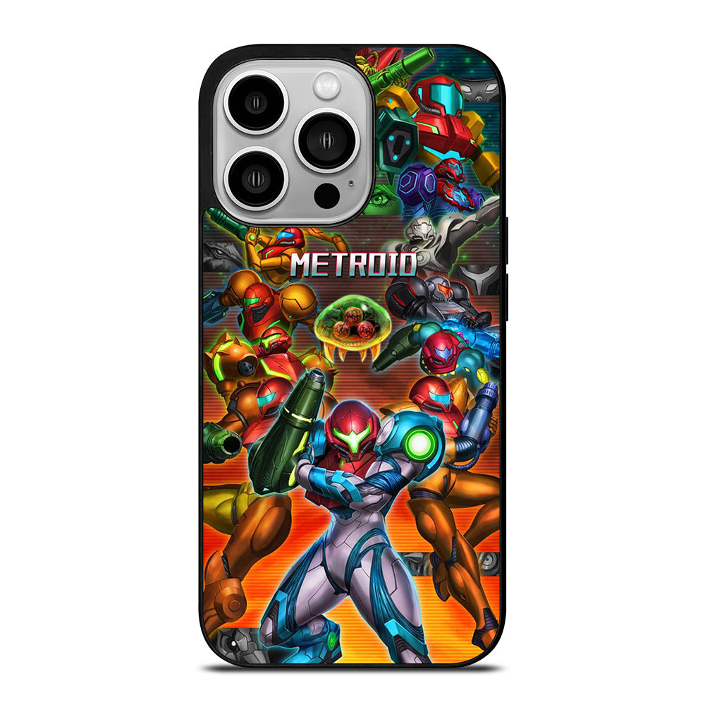 SAMUS ARAN METROID CARTOON 2 iPhone 14 Pro Case Cover