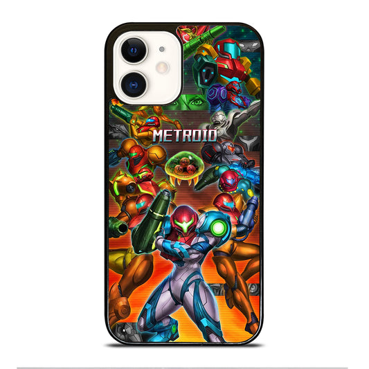 SAMUS ARAN METROID CARTOON 2 iPhone 12 Case Cover