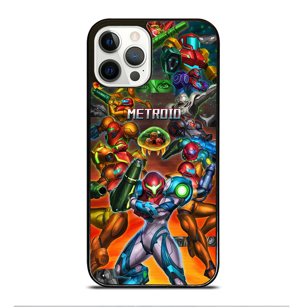 SAMUS ARAN METROID CARTOON 2 iPhone 12 Pro Case Cover