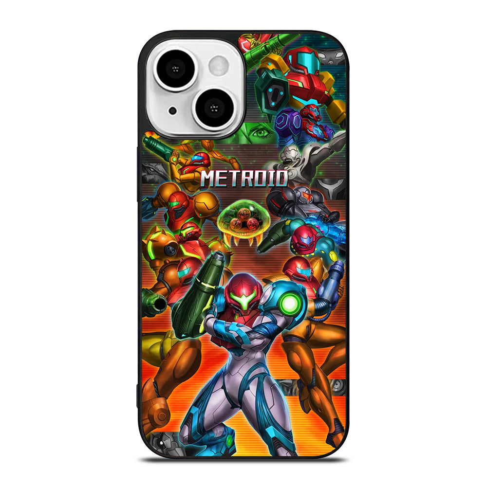 SAMUS ARAN METROID CARTOON 2 iPhone 13 Mini Case Cover